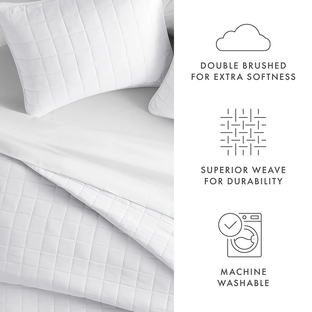 3-Piece Square Quilted Coverlet Set (Sale) - Image 19