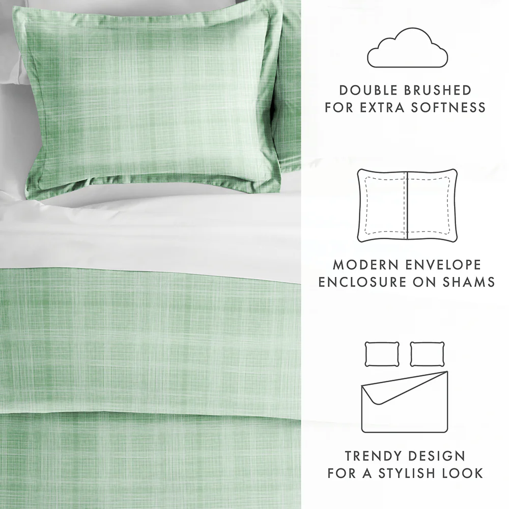 Thatch Pattern 3-Piece Duvet Cover Set (Sale) - Image 31