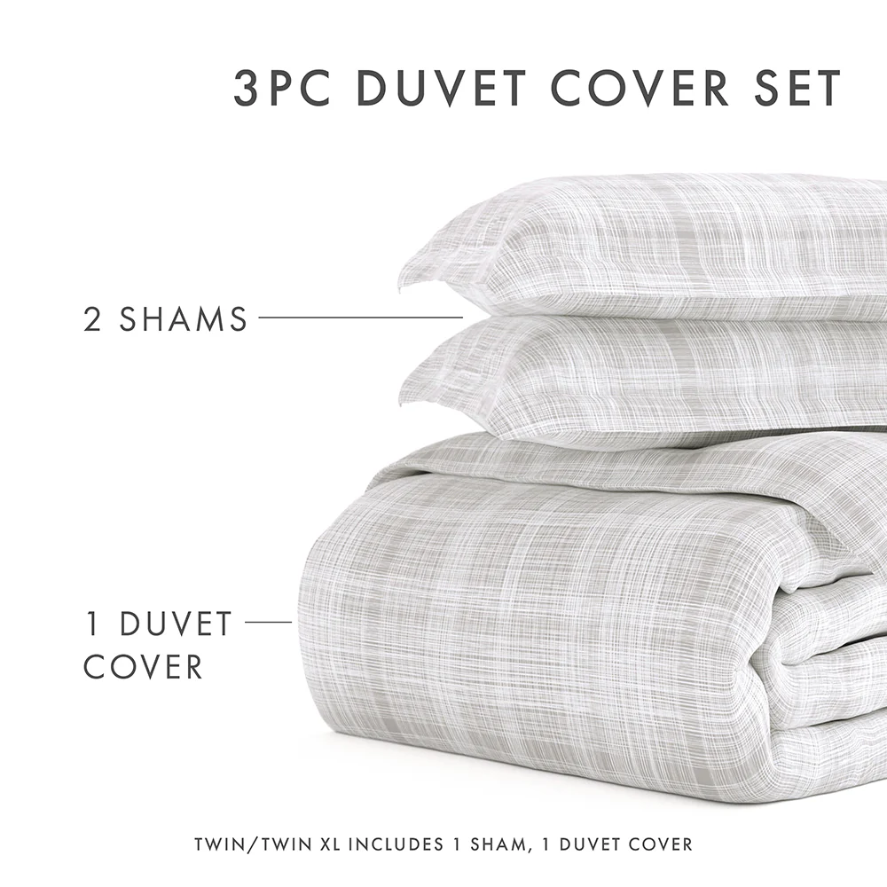 Thatch Pattern 3-Piece Duvet Cover Set (Sale) - Image 42