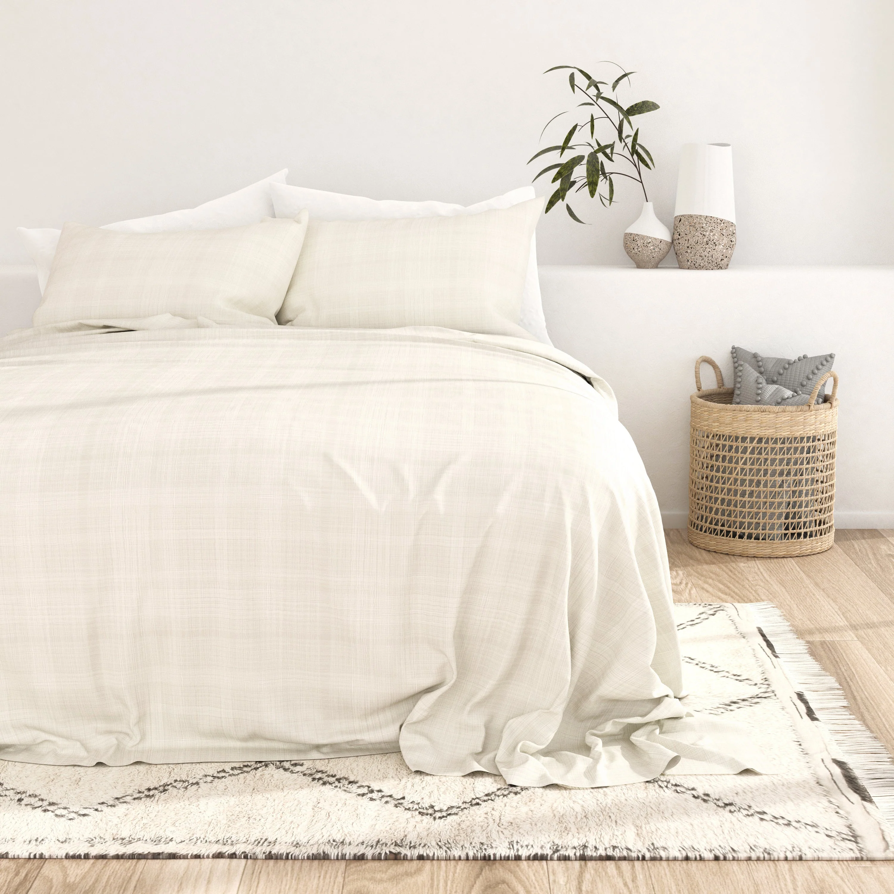 Thatch Pattern 4-Piece Sheet Set (Sale) - Image 10