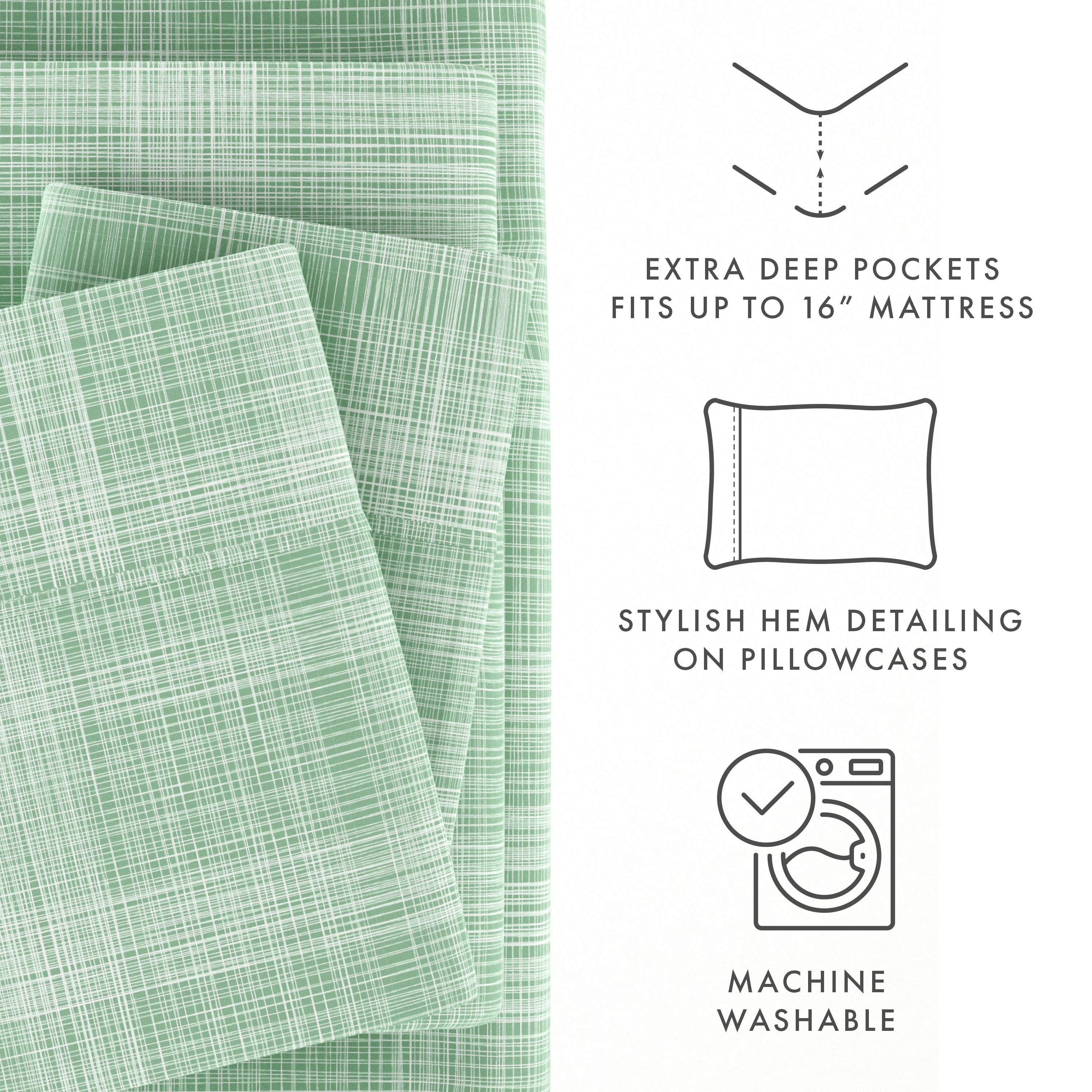 Thatch Pattern 4-Piece Sheet Set (Sale) - Image 27