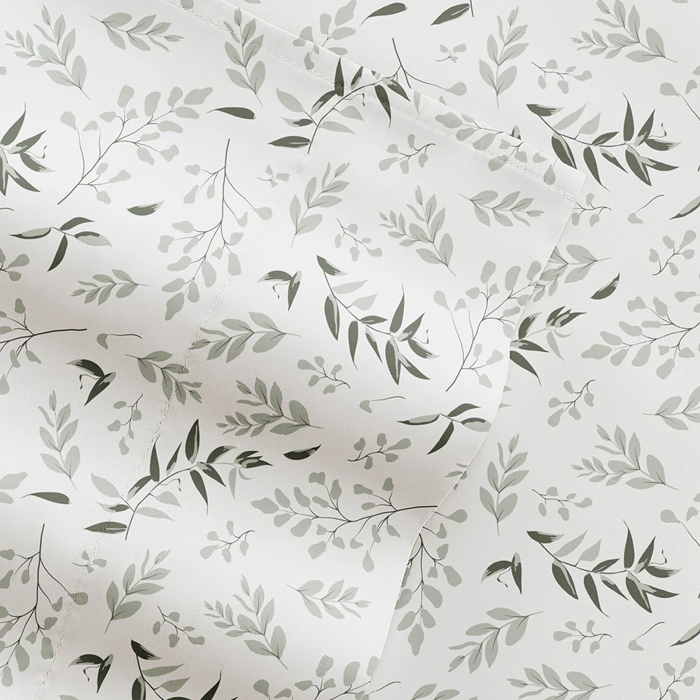 Tossed Foliage 4-Piece Pattern Sheet Set (Sale) - Image 4