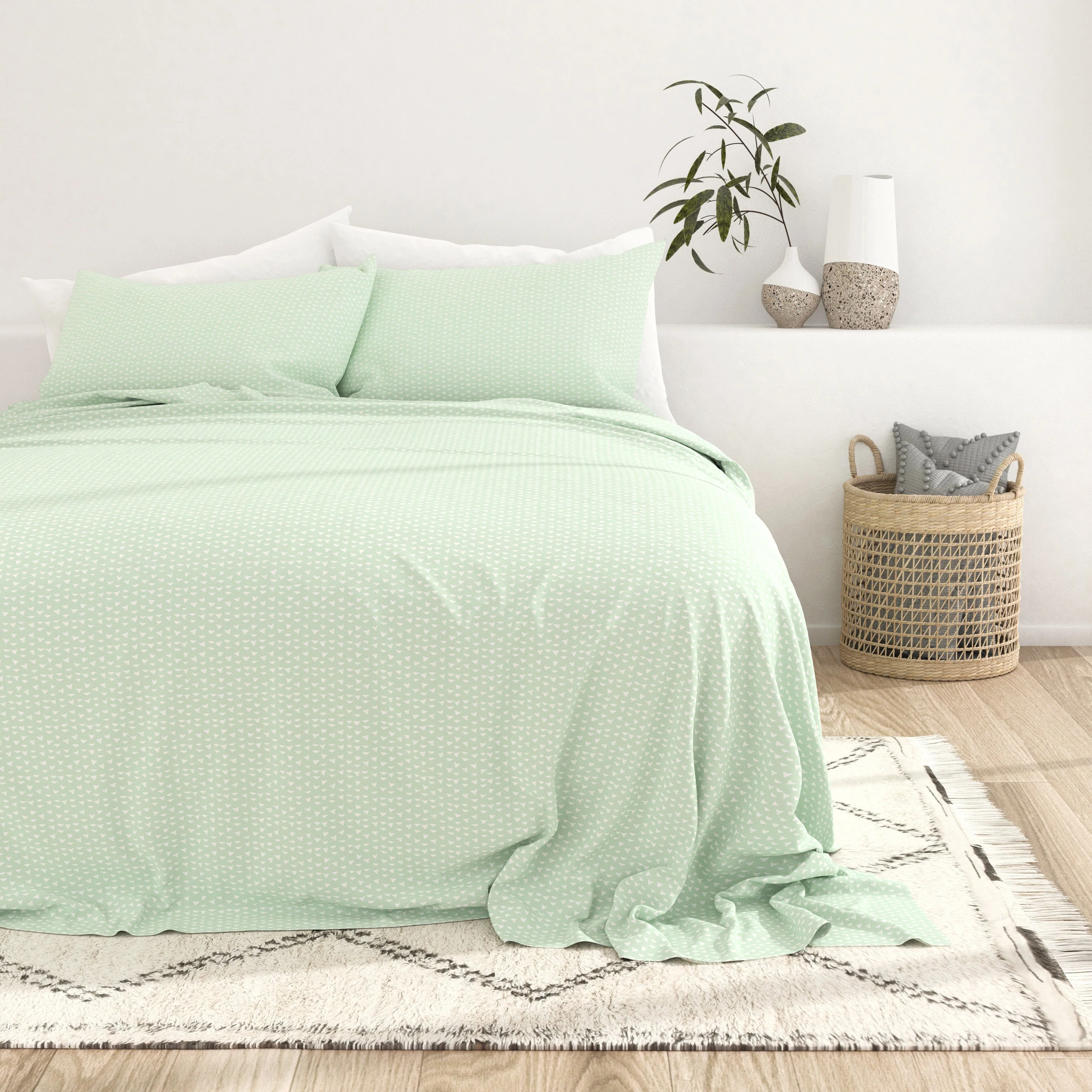 Urban Arrows Pattern 4-Piece Sheet Set (Sale) - Image 3