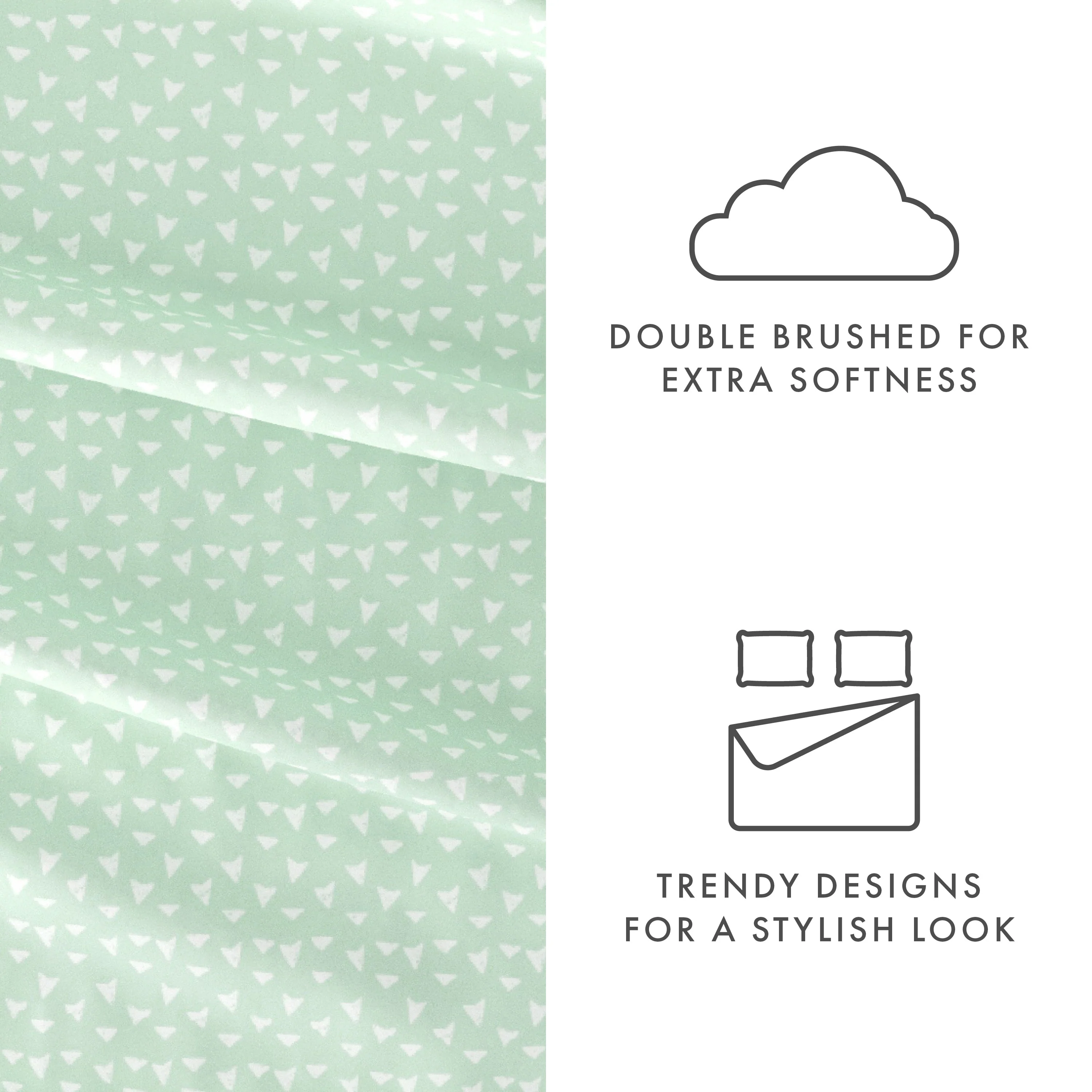Urban Arrows Pattern 4-Piece Sheet Set (Sale) - Image 6