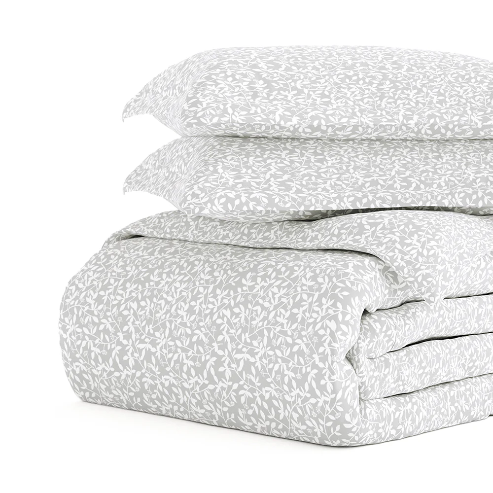 Trellis Vine Pattern 3-Piece Duvet Cover Set (Sale) - Image 5