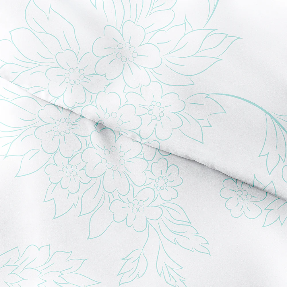 Vines Pattern 3-Piece Duvet Cover Set (Sale) - Image 14
