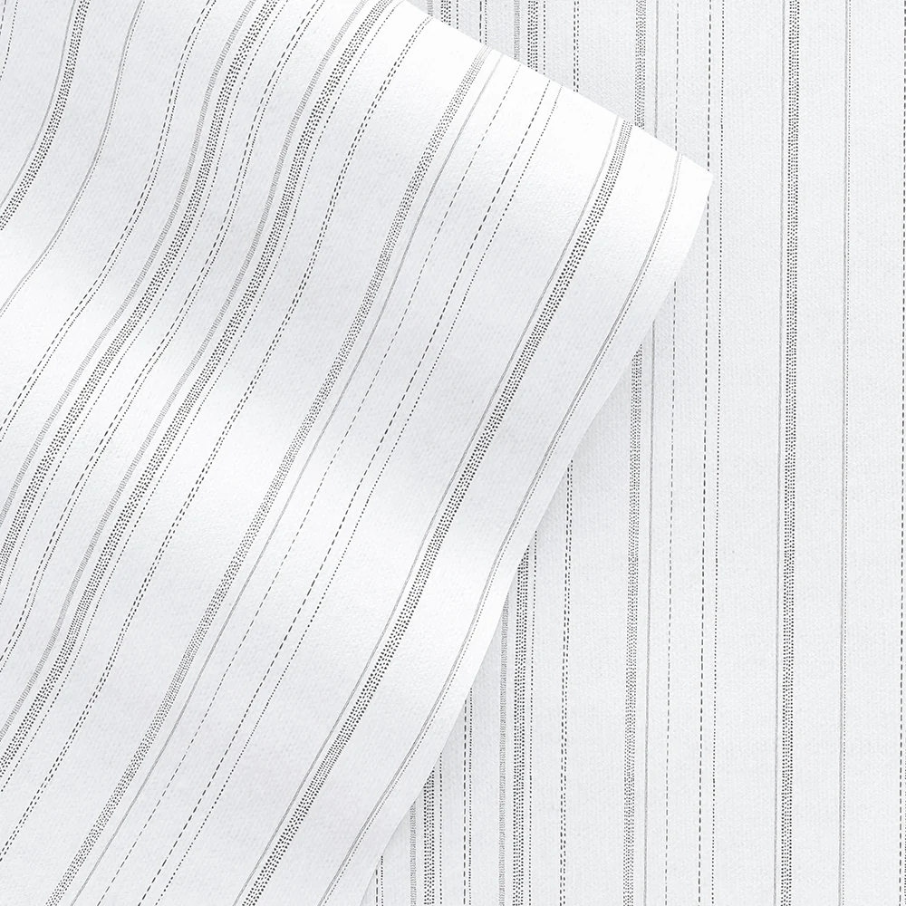 Weathered Stripe 4-Piece Flannel Sheet Set (Sale) - Image 2