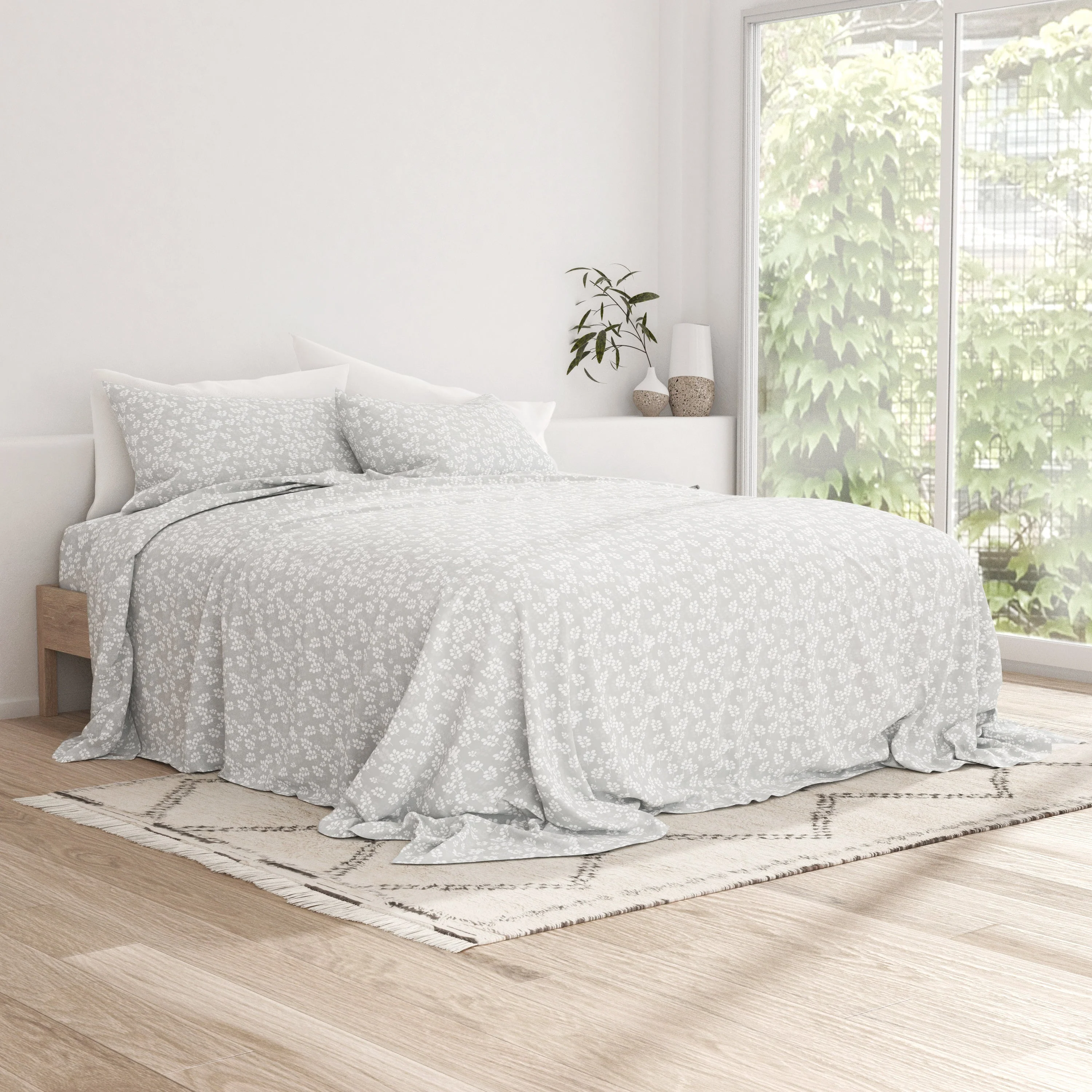 Wheatfield Pattern 4-Piece Sheet Set (Sale) - Image 12