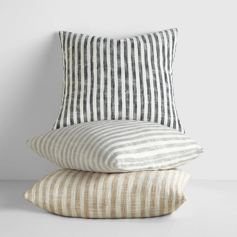 Yarn-Dyed Bengal Stripe Décor Throw Pillow (Sale) - Image 21