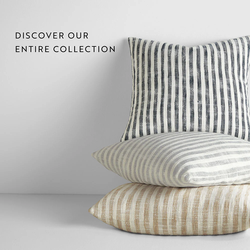 Yarn-Dyed Bengal Stripe Décor Throw Pillow (Sale) - Image 32