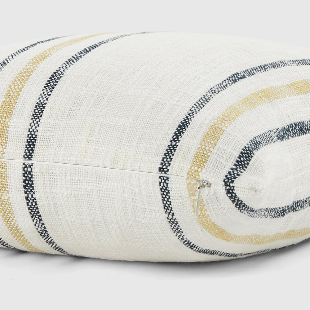 Yarn-Dyed Framed Stripe Décor Throw Pillow (Sale) - Image 8
