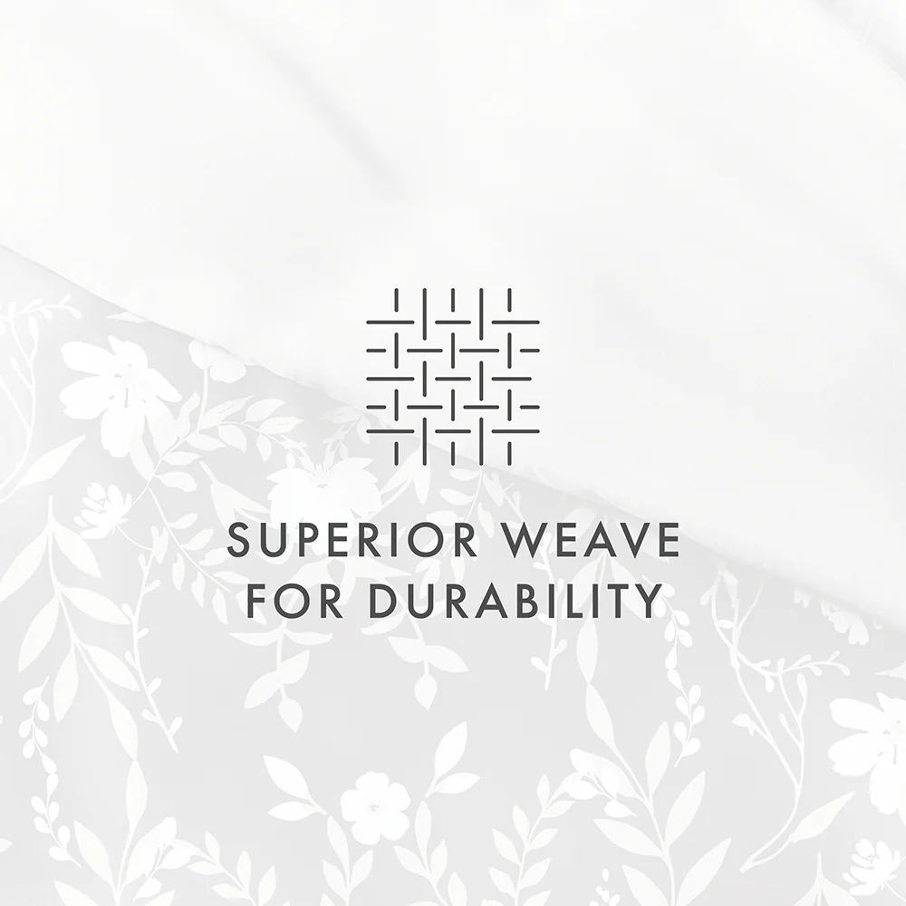 Secret Garden Pattern 3-Piece Reversible Duvet Cover Set - Image 12