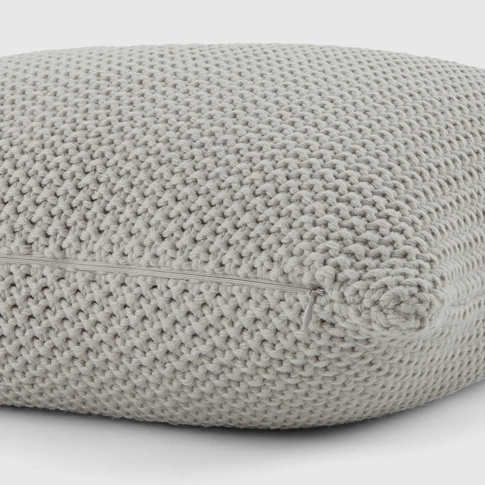 Seed Stitch Knit Throw Pillow - Image 13