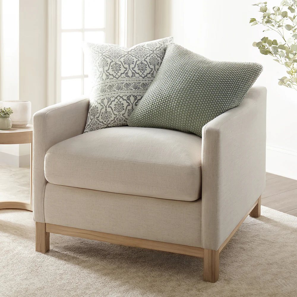 Seed Stitch Knit Throw Pillow - Image 20