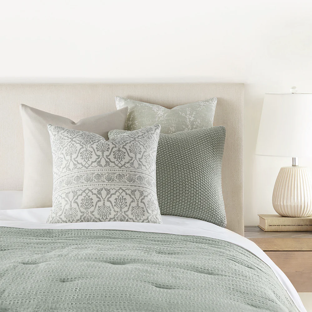 Seed Stitch Knit Throw Pillow - Image 30
