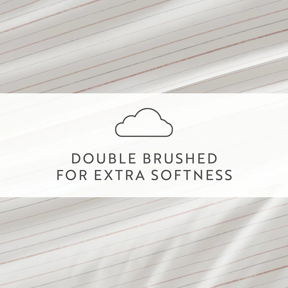 Soft Stitch Stripe 4-Piece Pattern Sheet Set - Image 6