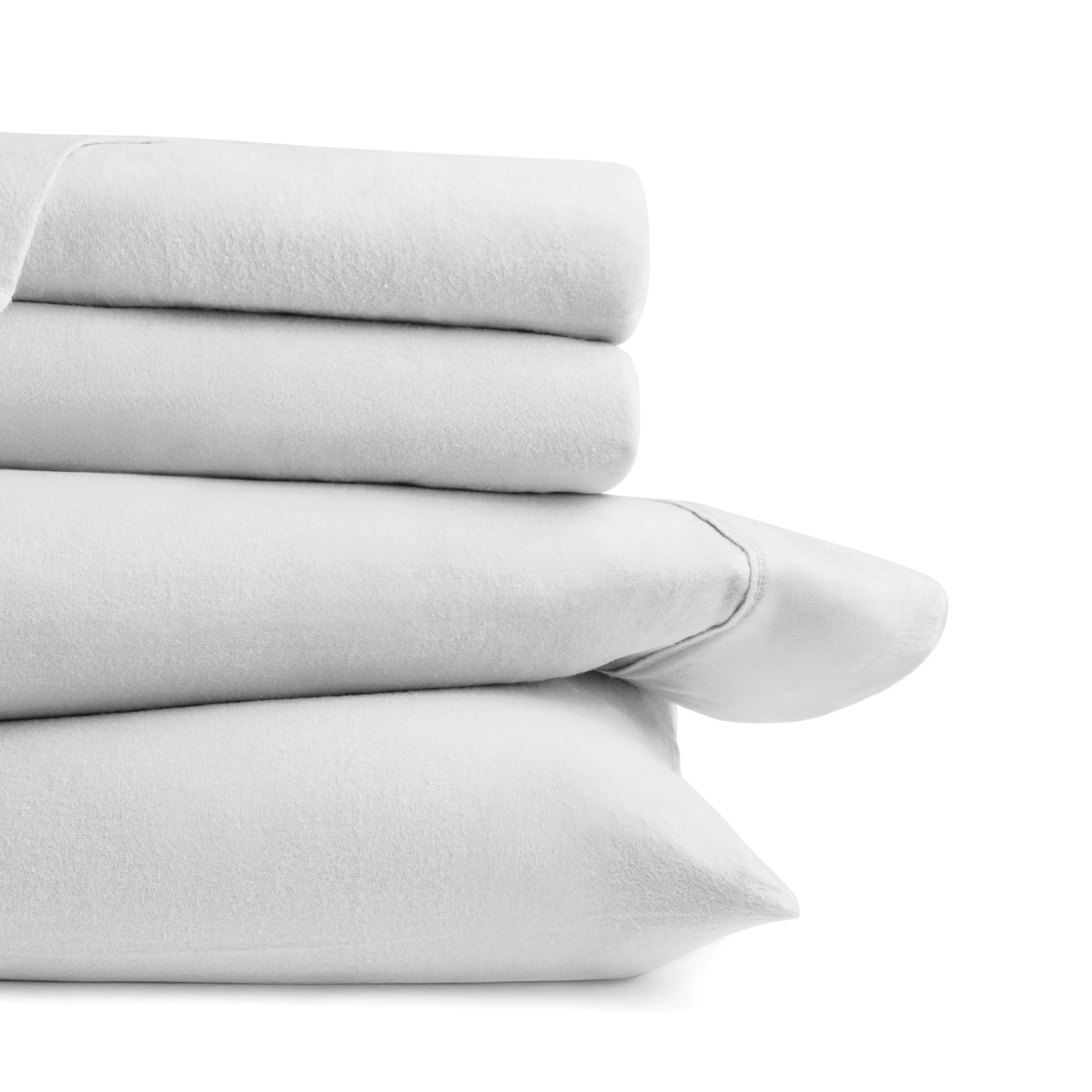 4-Piece 100% Cotton Flannel Sheet Set - Image 21