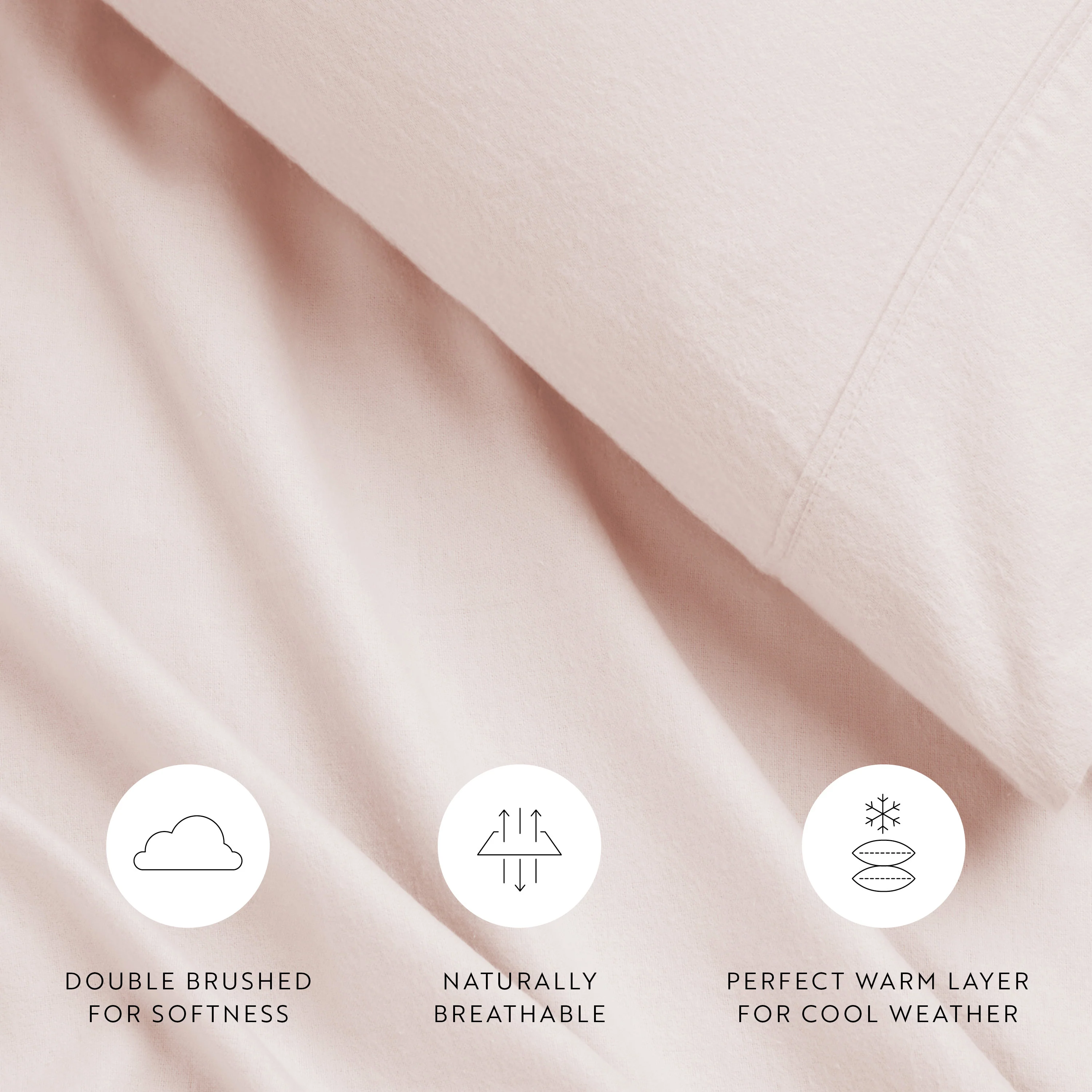 4-Piece 100% Cotton Flannel Sheet Set - Image 36