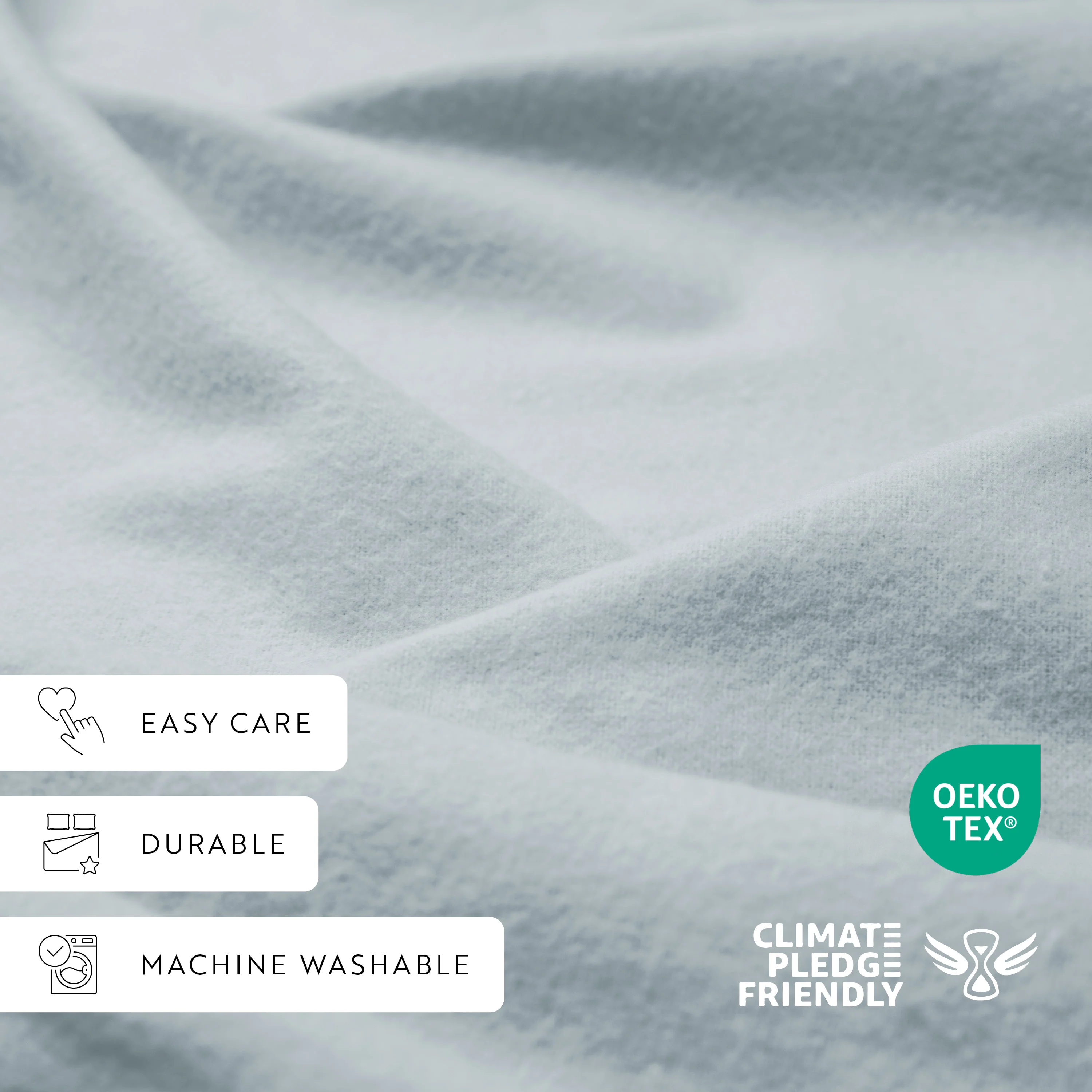 4-Piece 100% Cotton Flannel Sheet Set - Image 41