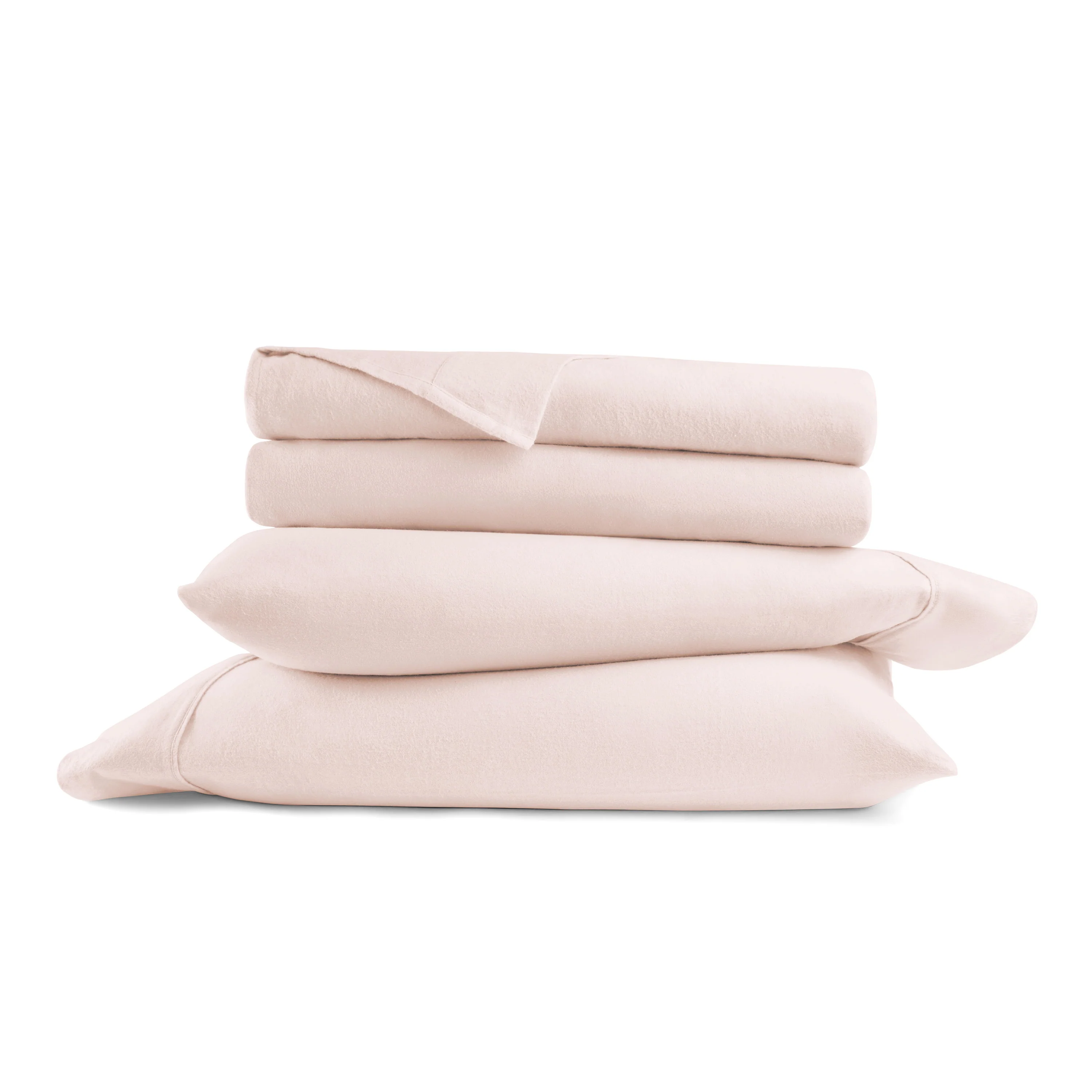 4-Piece 100% Cotton Flannel Sheet Set - Image 6