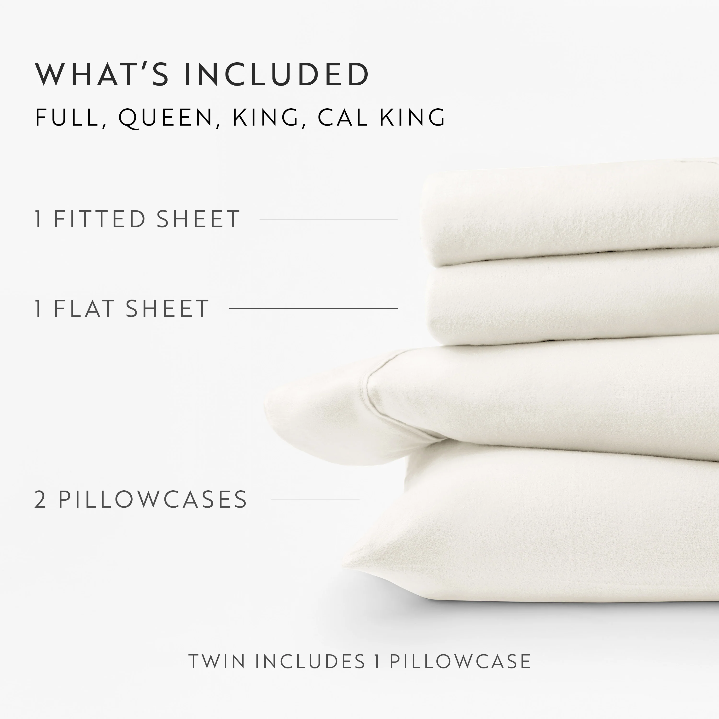 4-Piece 100% Cotton Flannel Sheet Set - Image 61