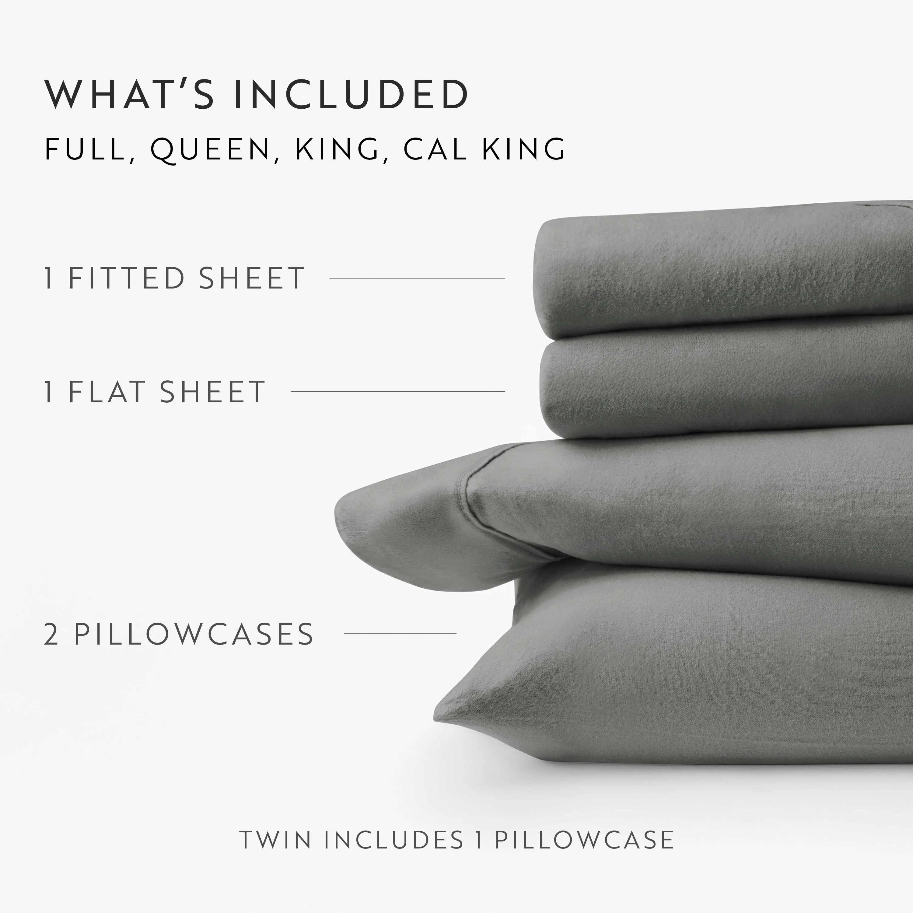 4-Piece 100% Cotton Flannel Sheet Set - Image 64