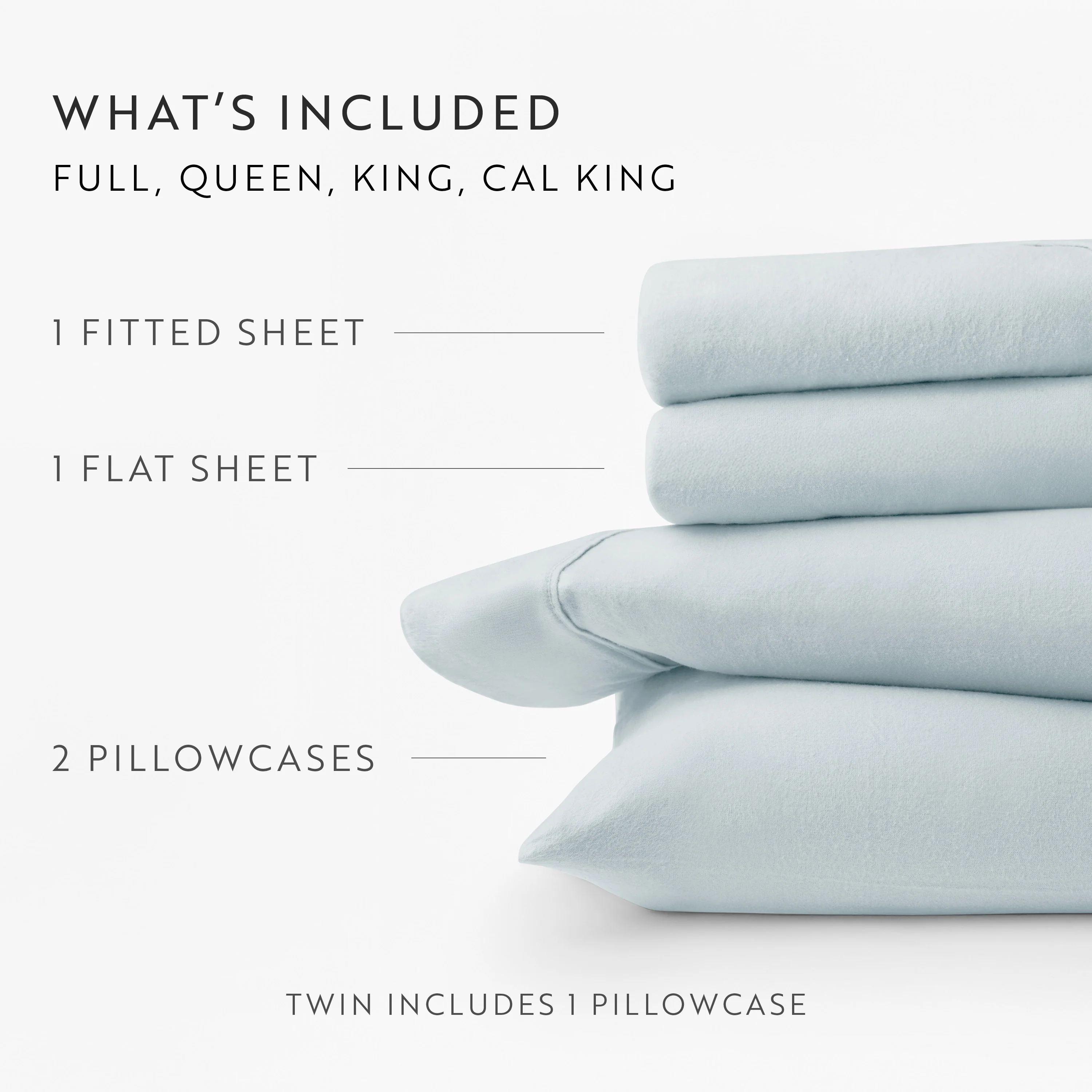 4-Piece 100% Cotton Flannel Sheet Set - Image 65
