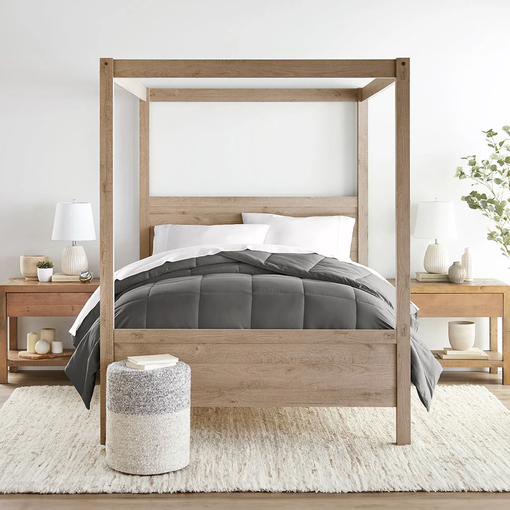 Solid Down-Alternative Comforter - Sale - Image 30