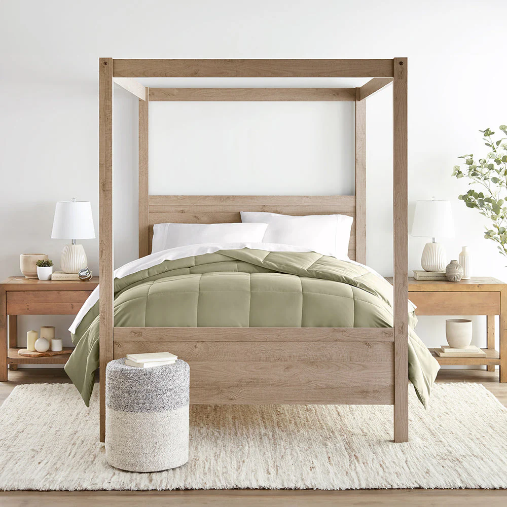 Solid Down-Alternative Comforter - Sale - Image 35