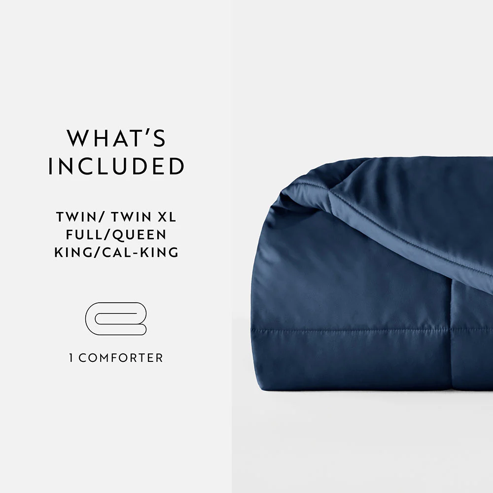 Solid Down-Alternative Comforter - Sale - Image 73