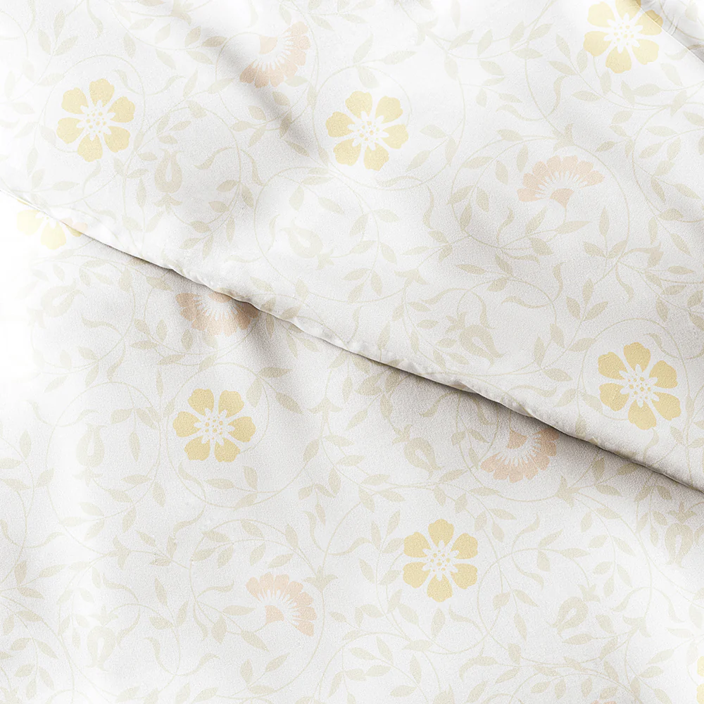 Spring Vine Pattern 3-Piece Duvet Cover Set - Image 7
