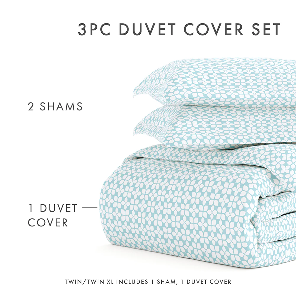 Starlight Pattern 3-Piece Duvet Cover Set - Image 11