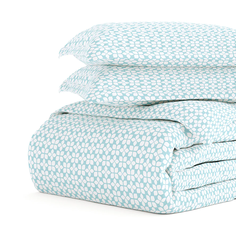 Starlight Pattern 3-Piece Duvet Cover Set - Image 5