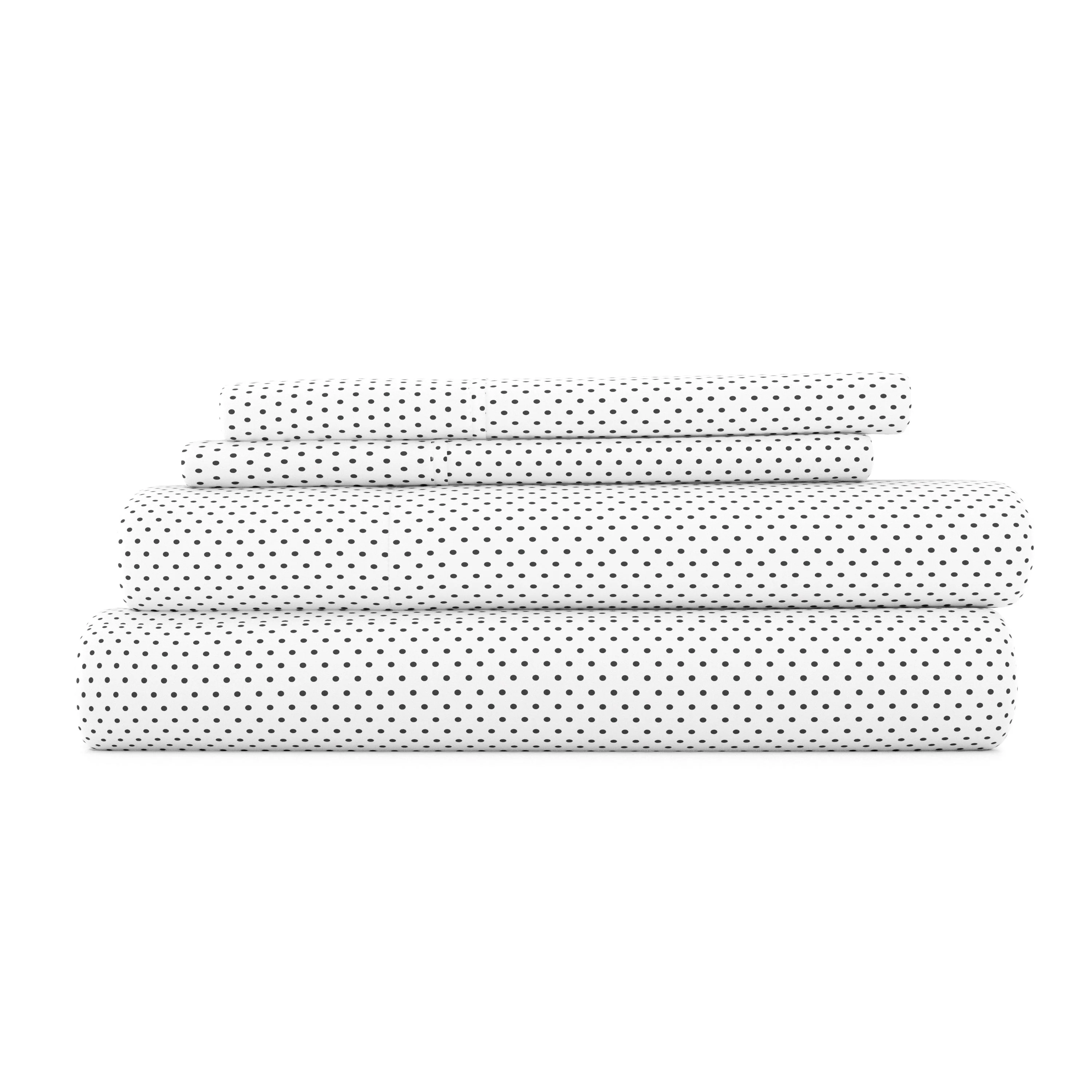 Stippled Pattern 4-Piece Sheet Set - Sale