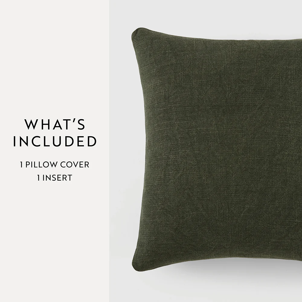 Stone Washed Décor Throw Pillow - Image 62