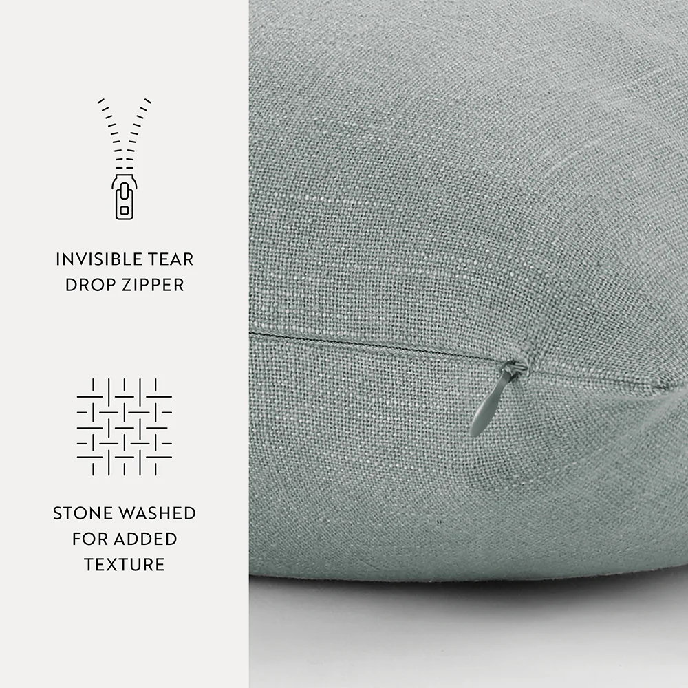 Stone Washed Décor Throw Pillow - Image 65