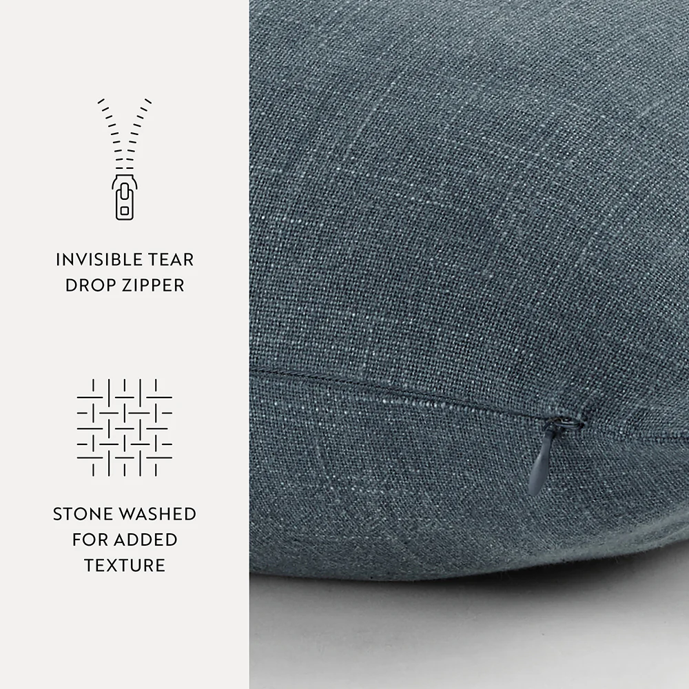 Stone Washed Décor Throw Pillow - Image 69