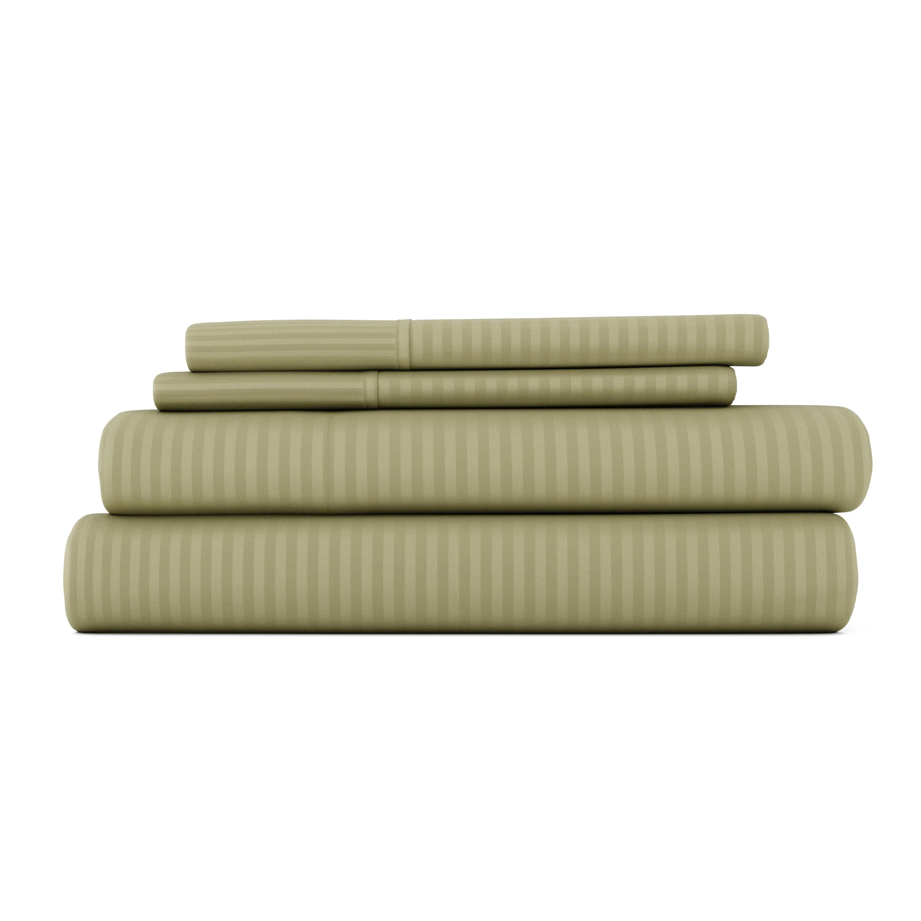 Striped Embossed 4-Piece Sheet Set - Sale - Image 5