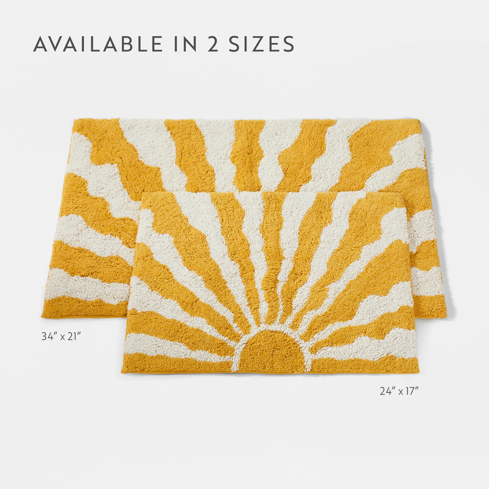 100% Cotton Sunny Floral Patterned Bath Mat - Image 14