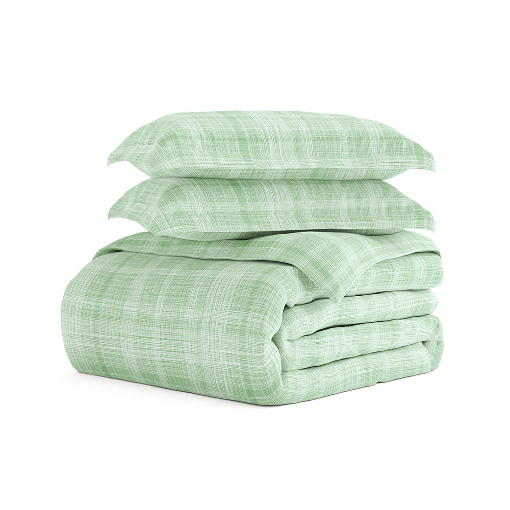 Thatch Pattern 3-Piece Duvet Cover Set - Image 15