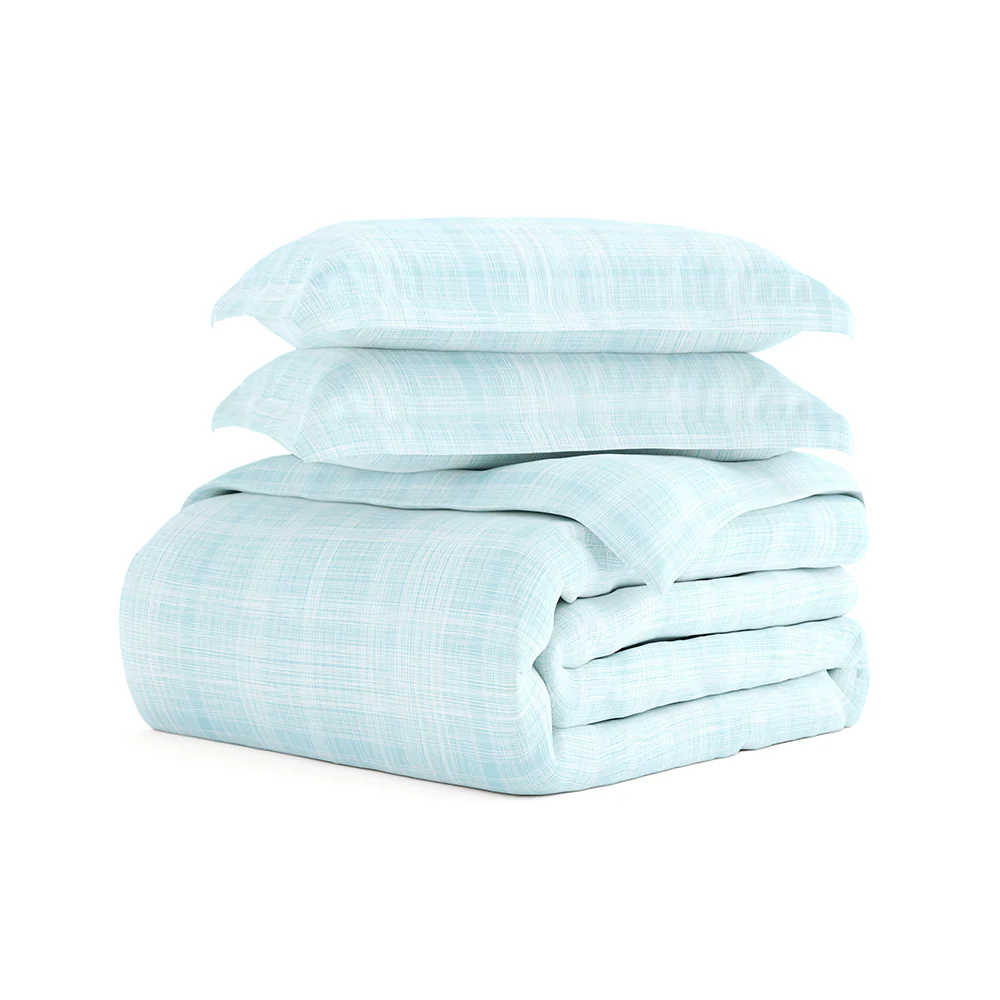 Thatch Pattern 3-Piece Duvet Cover Set - Image 16