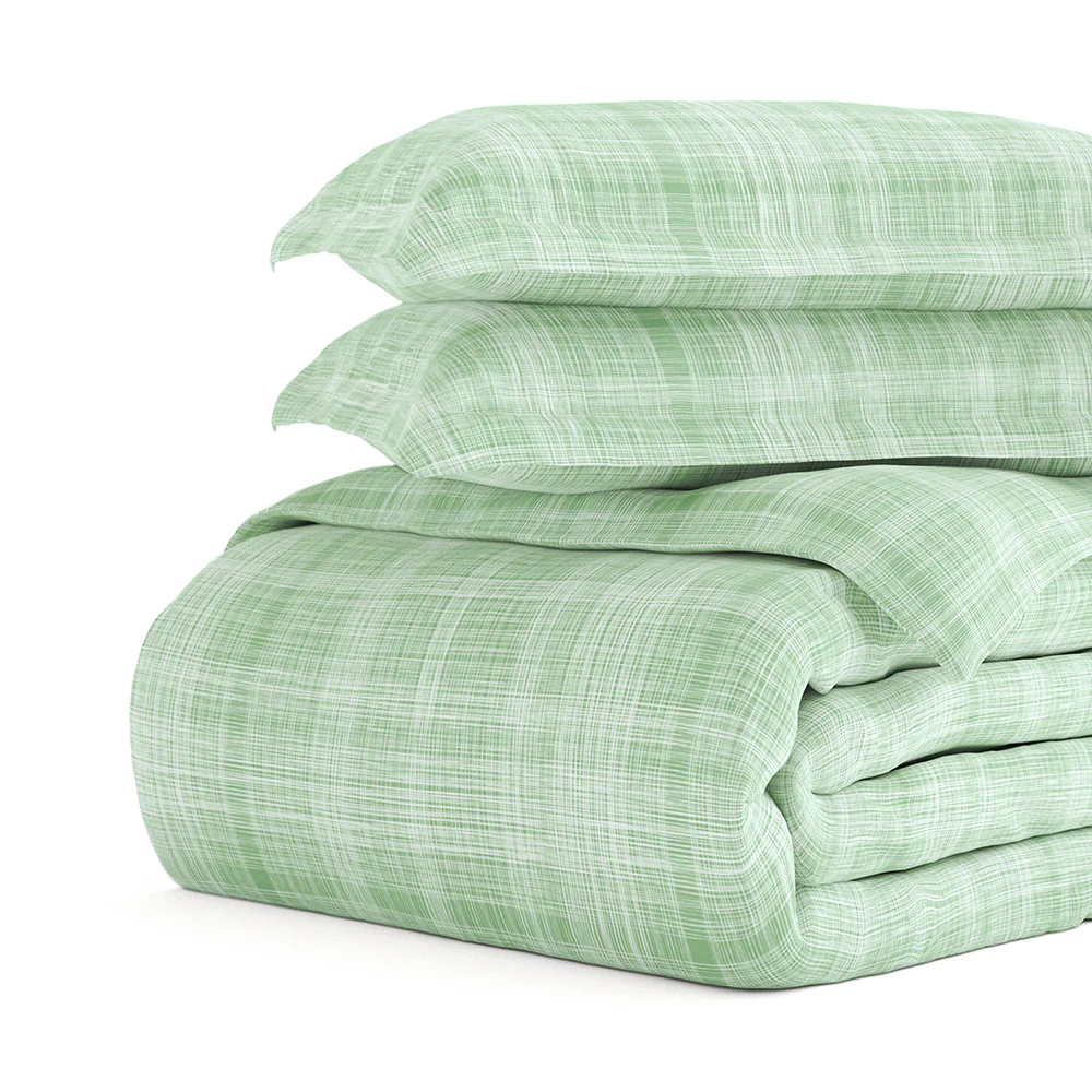 Thatch Pattern 3-Piece Duvet Cover Set - Image 19