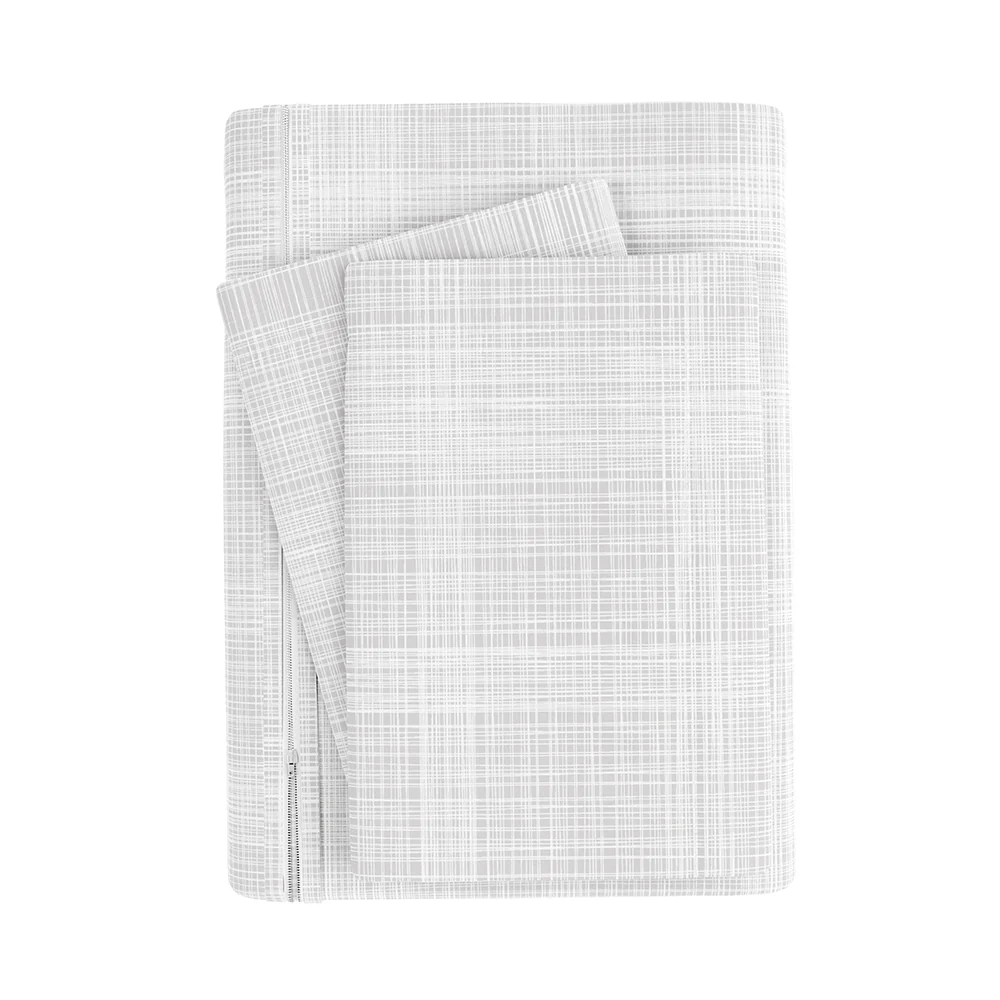 Thatch Pattern 3-Piece Duvet Cover Set - Image 22