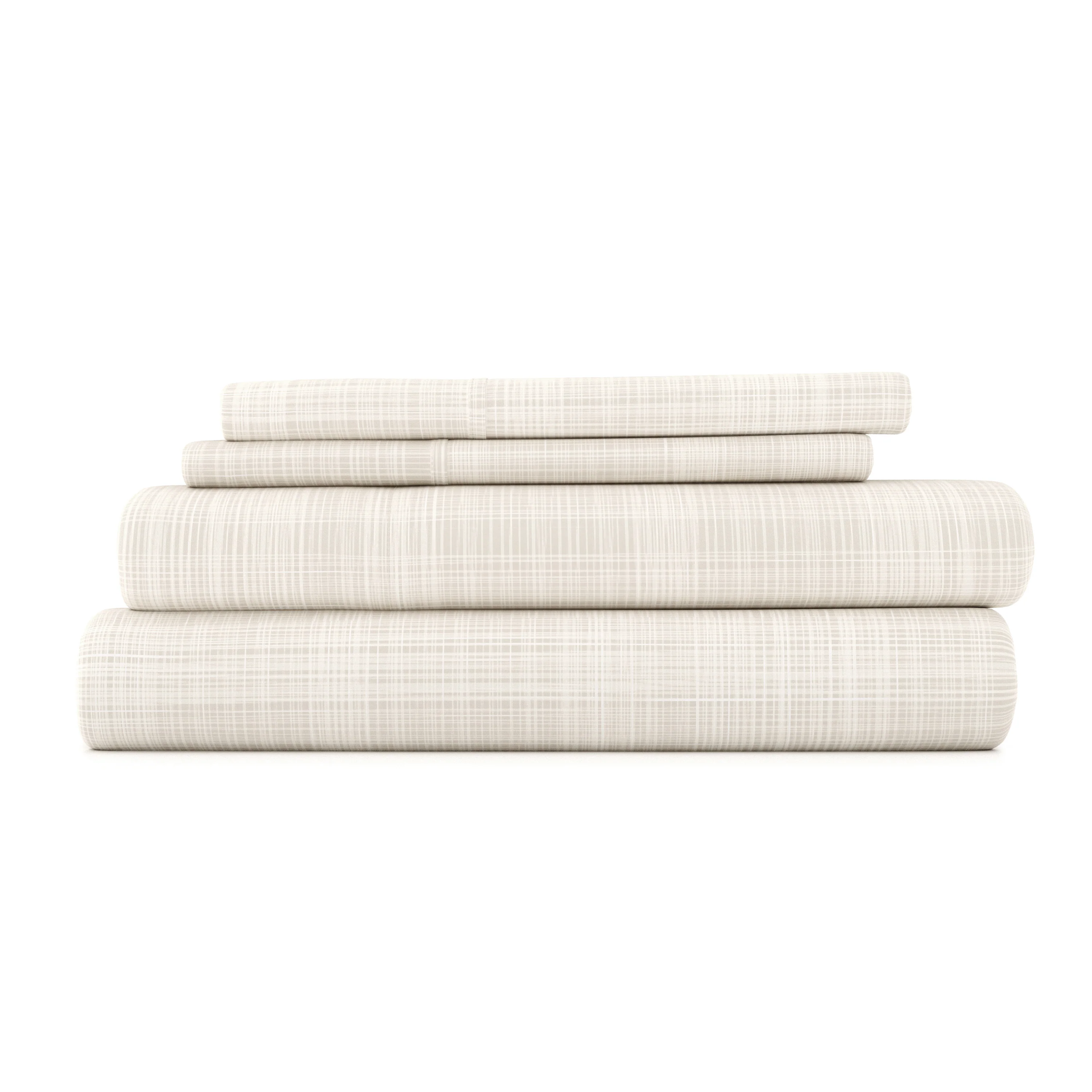 Thatch Pattern 4-Piece Sheet Set - Image 2