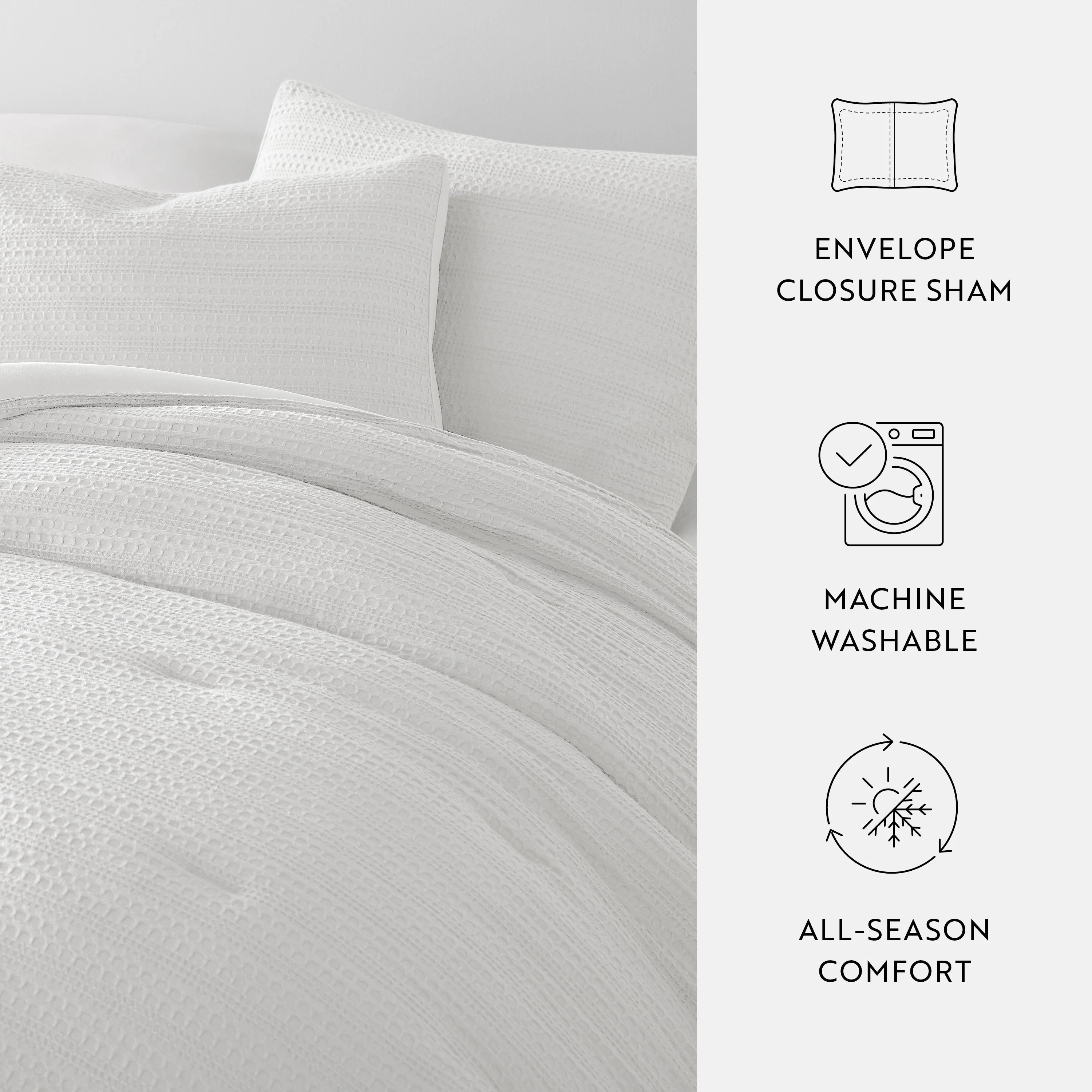 Waffle Textured Comforter Set (Sale) - Image 64