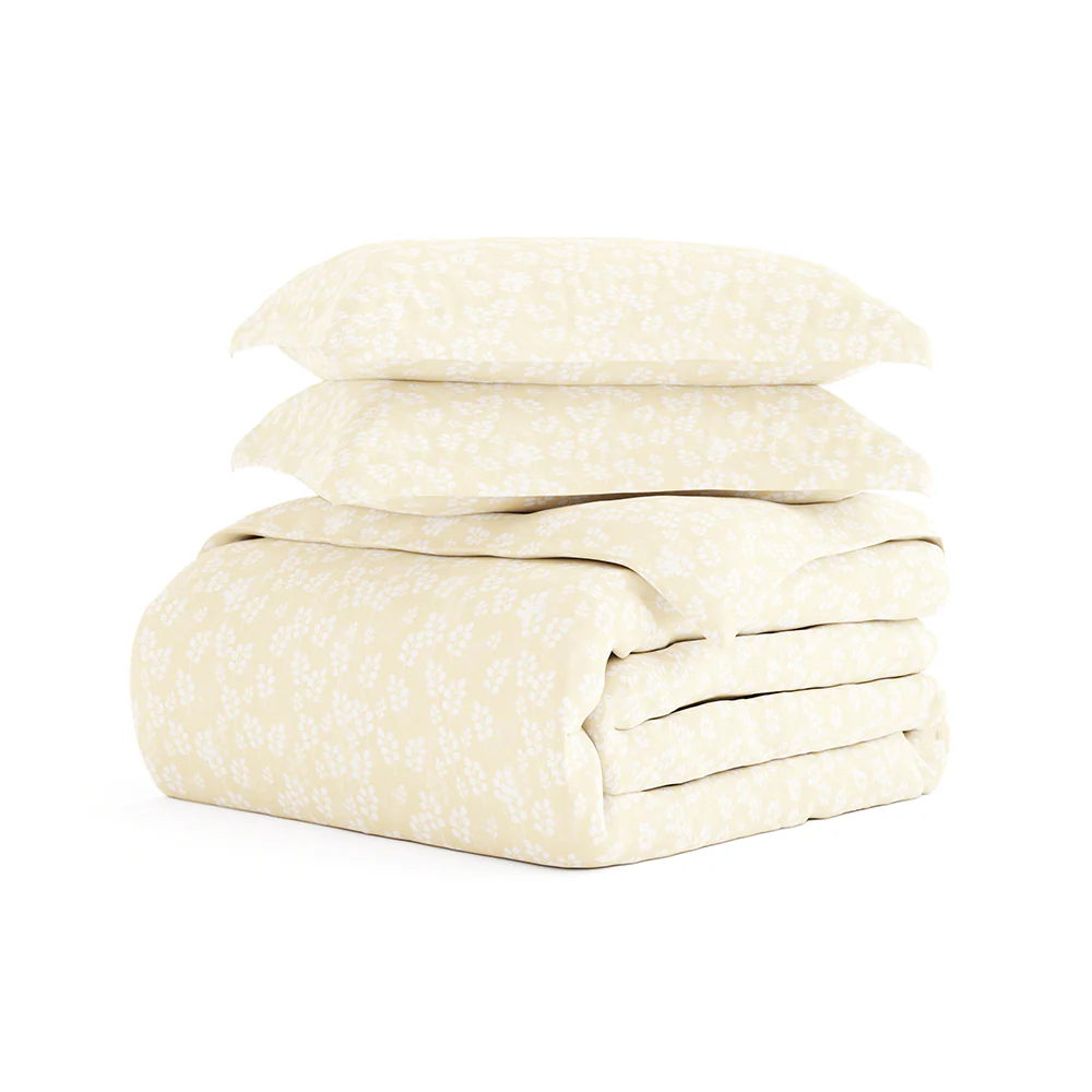 Wheatfield Pattern 3-Piece Duvet Cover Set - Image 10