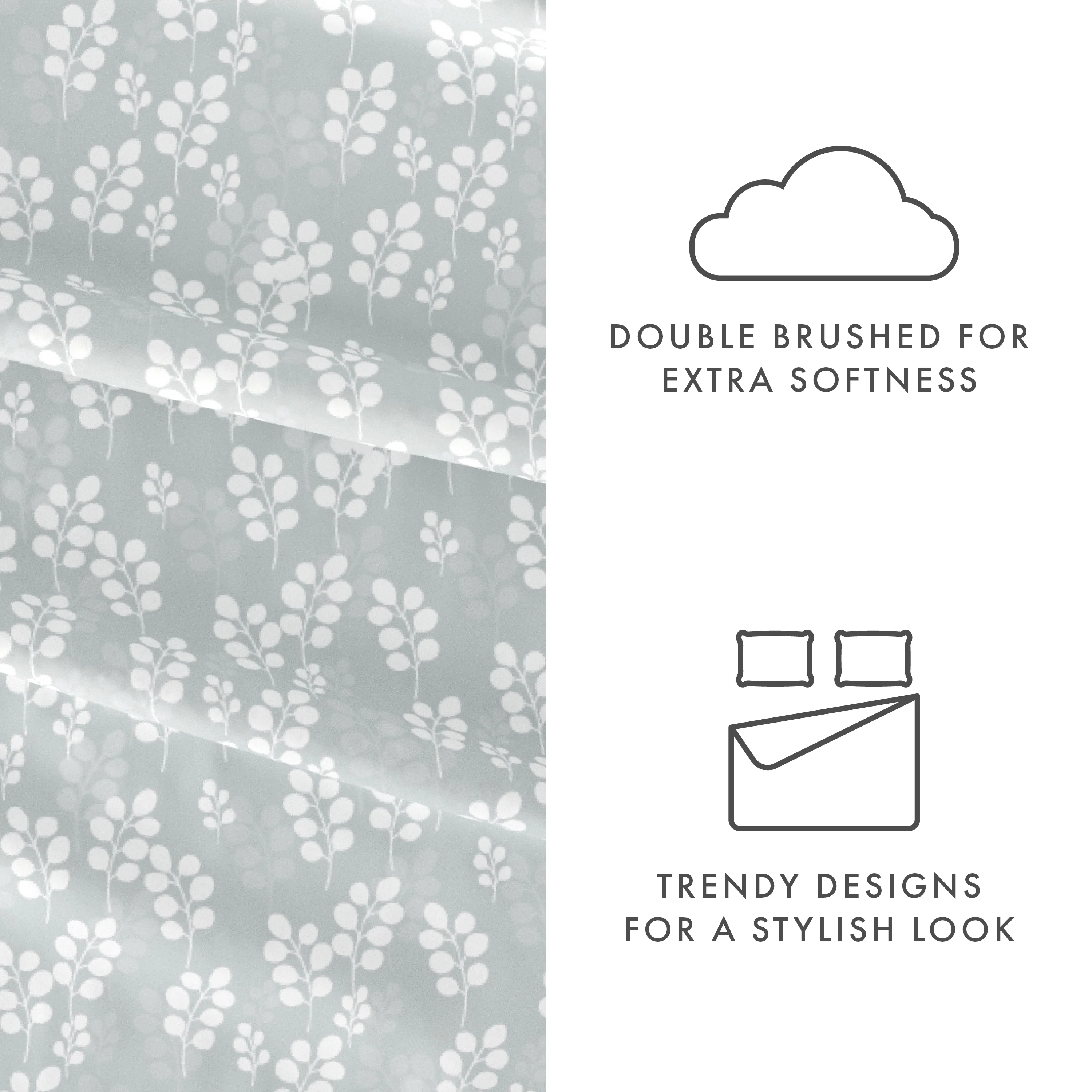 Wheatfield Pattern 4-Piece Sheet Set - Image 18