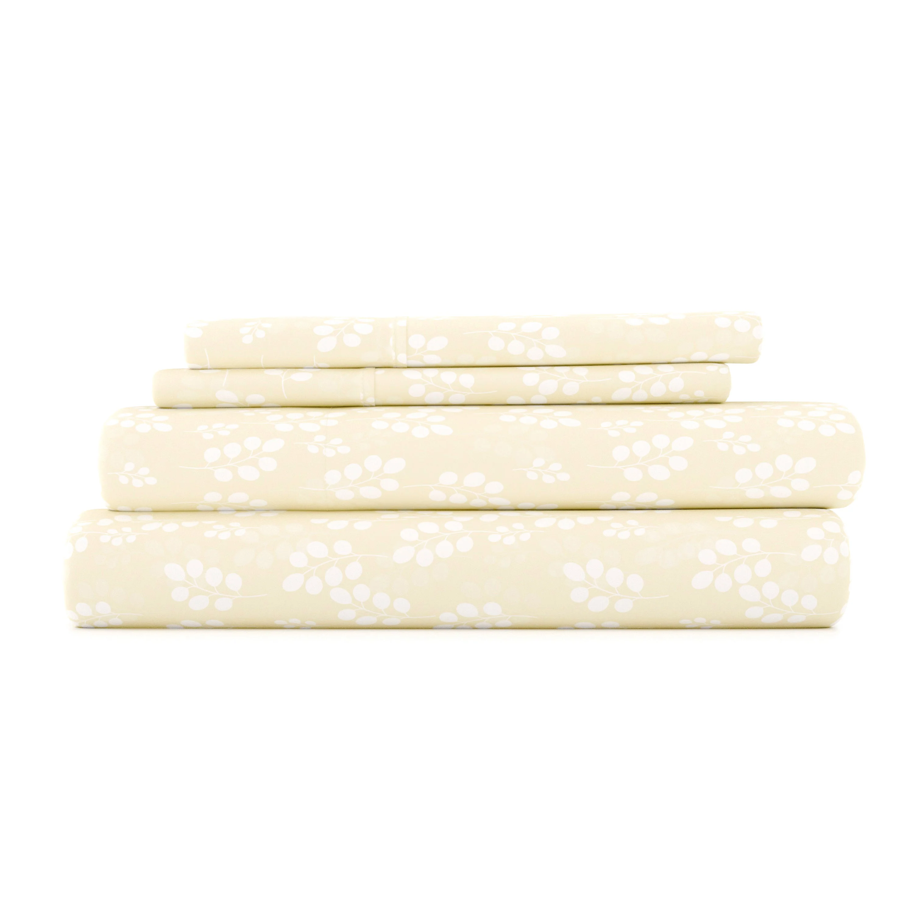 Wheatfield Pattern 4-Piece Sheet Set - Sale