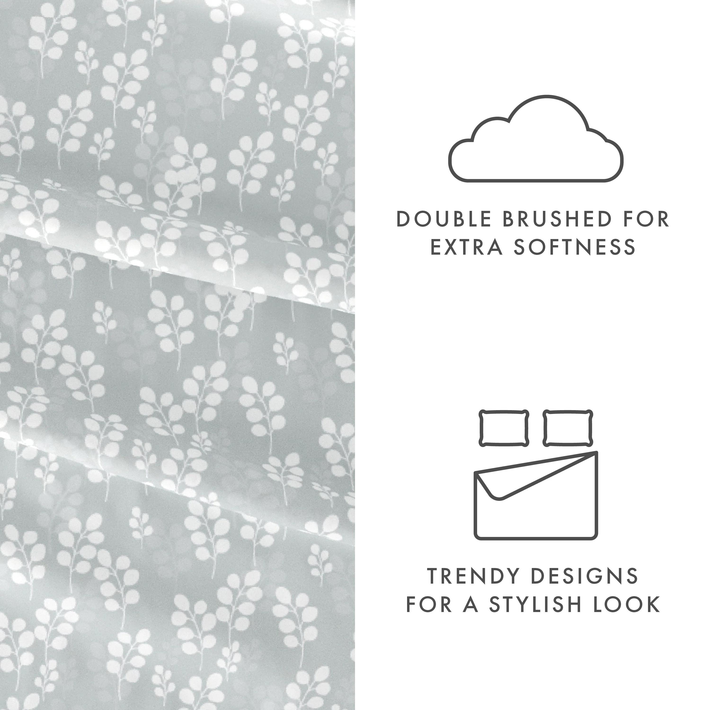 Wheatfield Pattern 4-Piece Sheet Set - Sale - Image 18