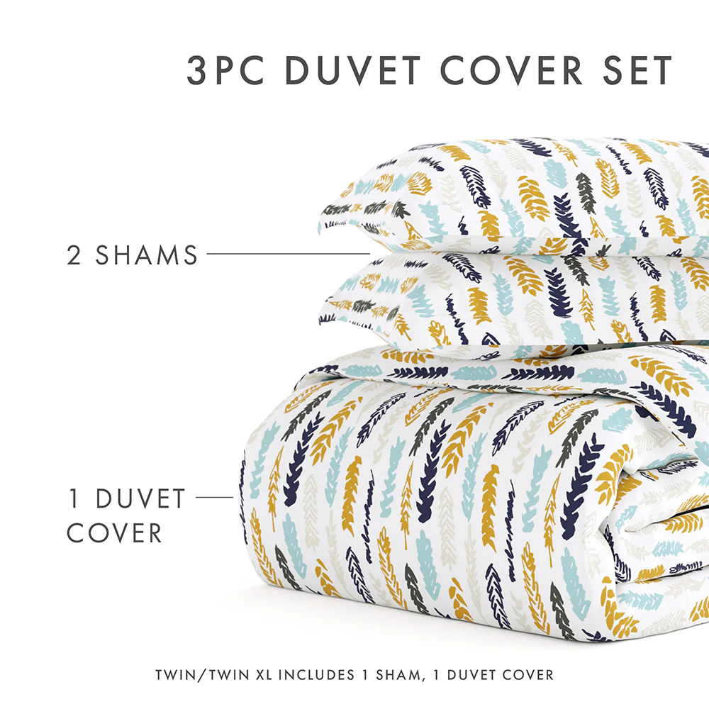Wings Pattern 3-Piece Duvet Cover Set - Image 11